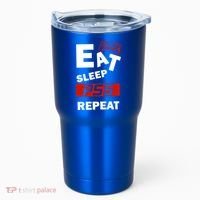 Funny Eat Sleep Ps5 Repeat Gift For Lover Video Game Great Gift Tumbler thumb 0