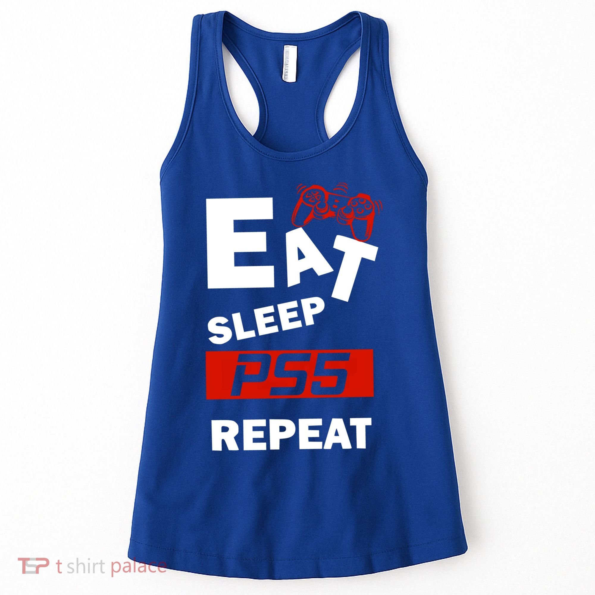 Funny Eat Sleep Ps5 Repeat Gift For Lover Video Game Great Gift Women's Tank Top