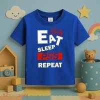 Funny Eat Sleep Ps5 Repeat Gift For Lover Video Game Great Gift Toddler T-Shirt thumb 3