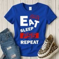 Funny Eat Sleep Ps5 Repeat Gift For Lover Video Game Great Gift Women's T-Shirt thumb 3