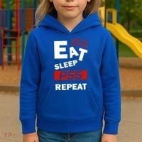 Funny Eat Sleep Ps5 Repeat Gift For Lover Video Game Great Gift Kids Hoodie thumb 3