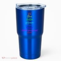 Funny Eat Sleep Audition Rehearse Freak Out Kill It Repeat Gift Tumbler thumb 0