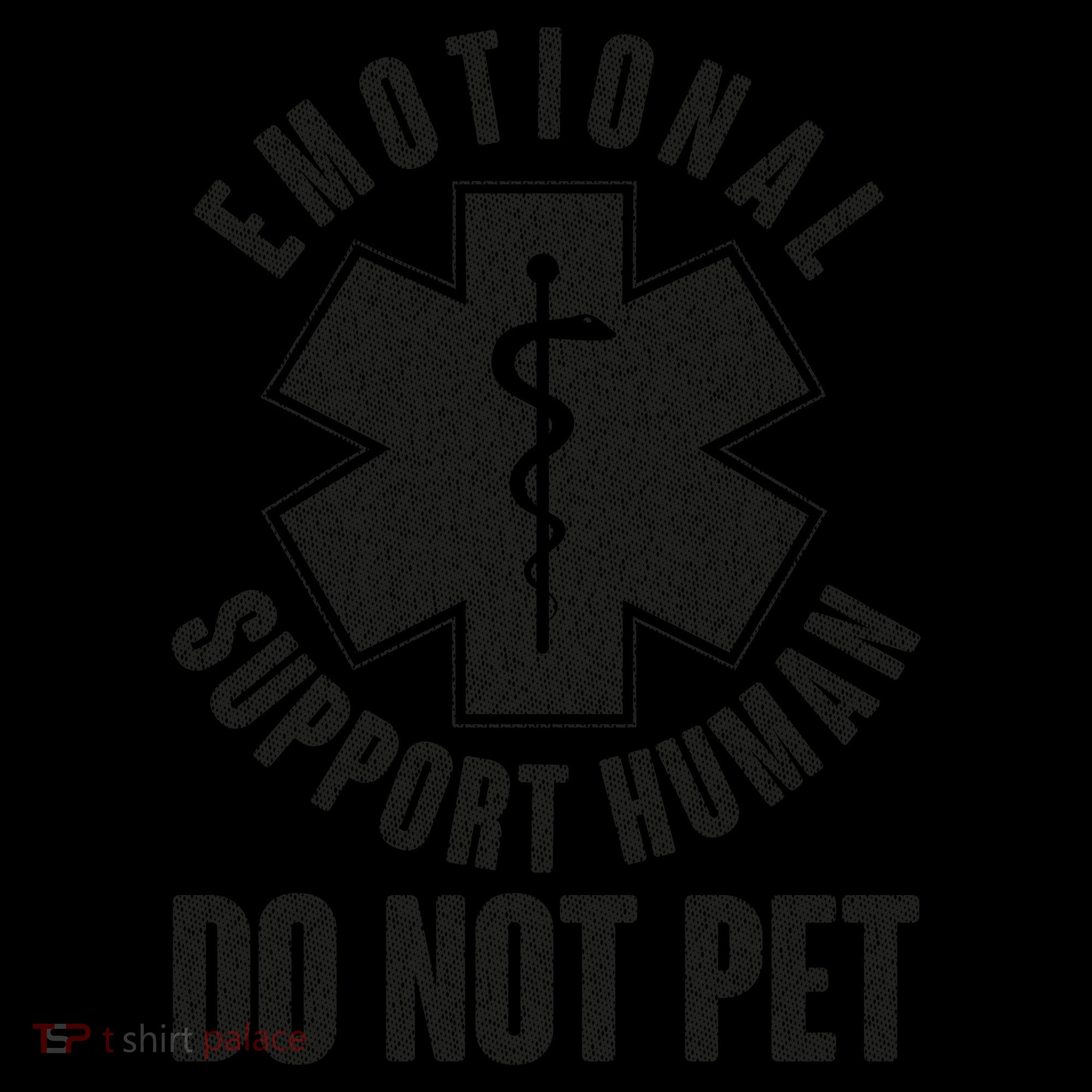 Funny Emotional Support Human Do Not Pet Coffee Mug