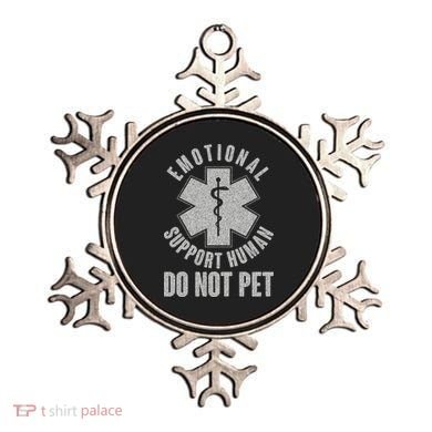 Funny Emotional Support Human Do Not Pet Ornament
