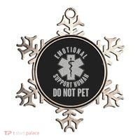 Funny Emotional Support Human Do Not Pet Ornament thumb 0