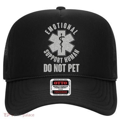 Funny Emotional Support Human Do Not Pet Hat