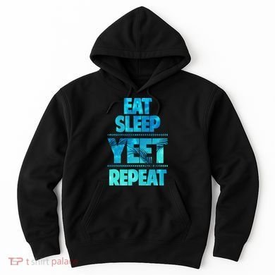 Funny Eat Sleep Yeet Repeat Hoodie