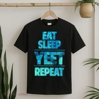 Funny Eat Sleep Yeet Repeat T-Shirt thumb 2