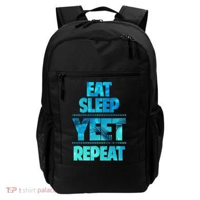 Funny Eat Sleep Yeet Repeat Backpack