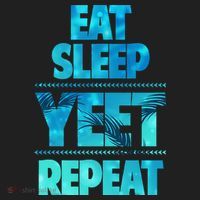 Funny Eat Sleep Yeet Repeat Tumbler thumb 3