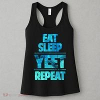 Funny Eat Sleep Yeet Repeat Women's Tank Top thumb 3