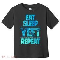 Funny Eat Sleep Yeet Repeat Toddler T-Shirt thumb 0