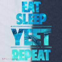 Funny Eat Sleep Yeet Repeat Sport-Tek Competitor United Soccer Jersey thumb 4