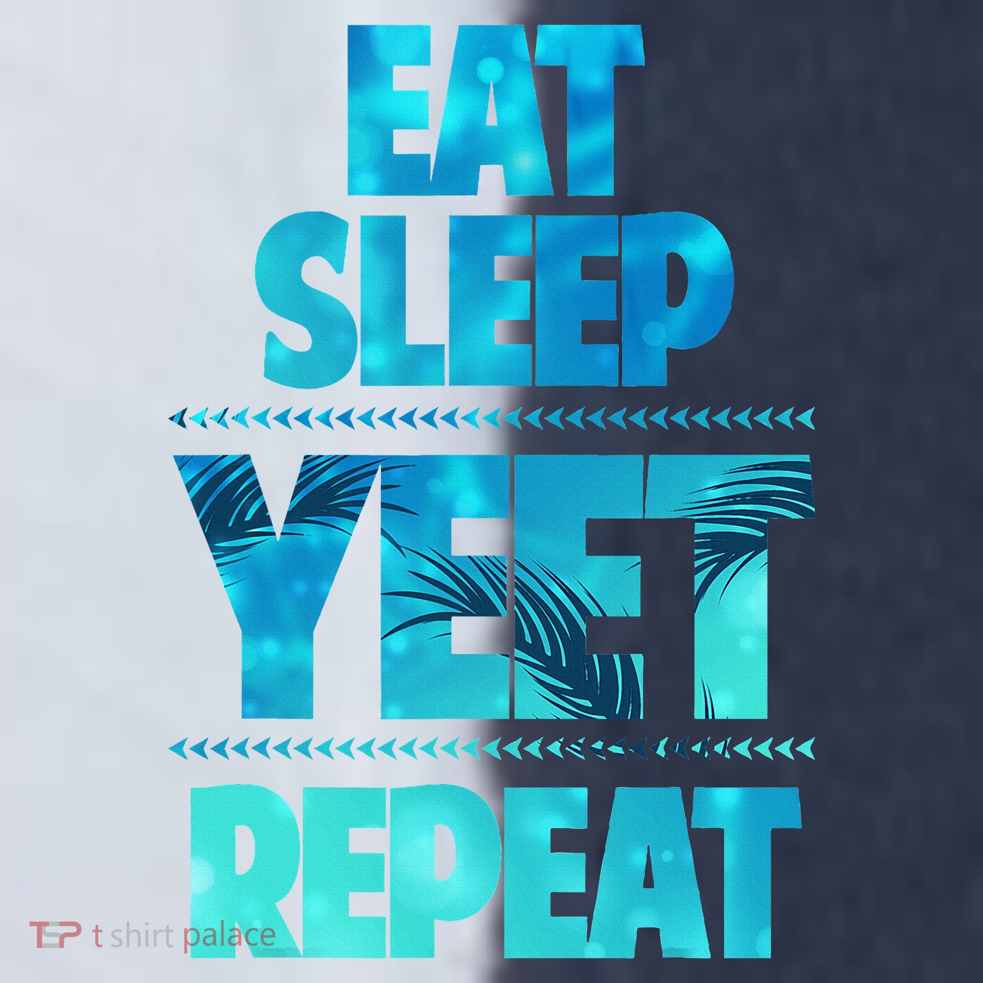Funny Eat Sleep Yeet Repeat Sport-Tek Competitor United Soccer Jersey