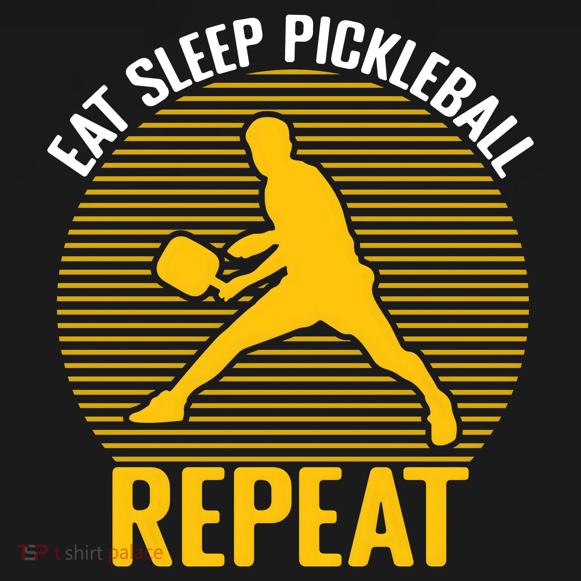 Funny Eat Sleep Pickleball Repeat Sport Gift Pickleball Player Women's Hoodie