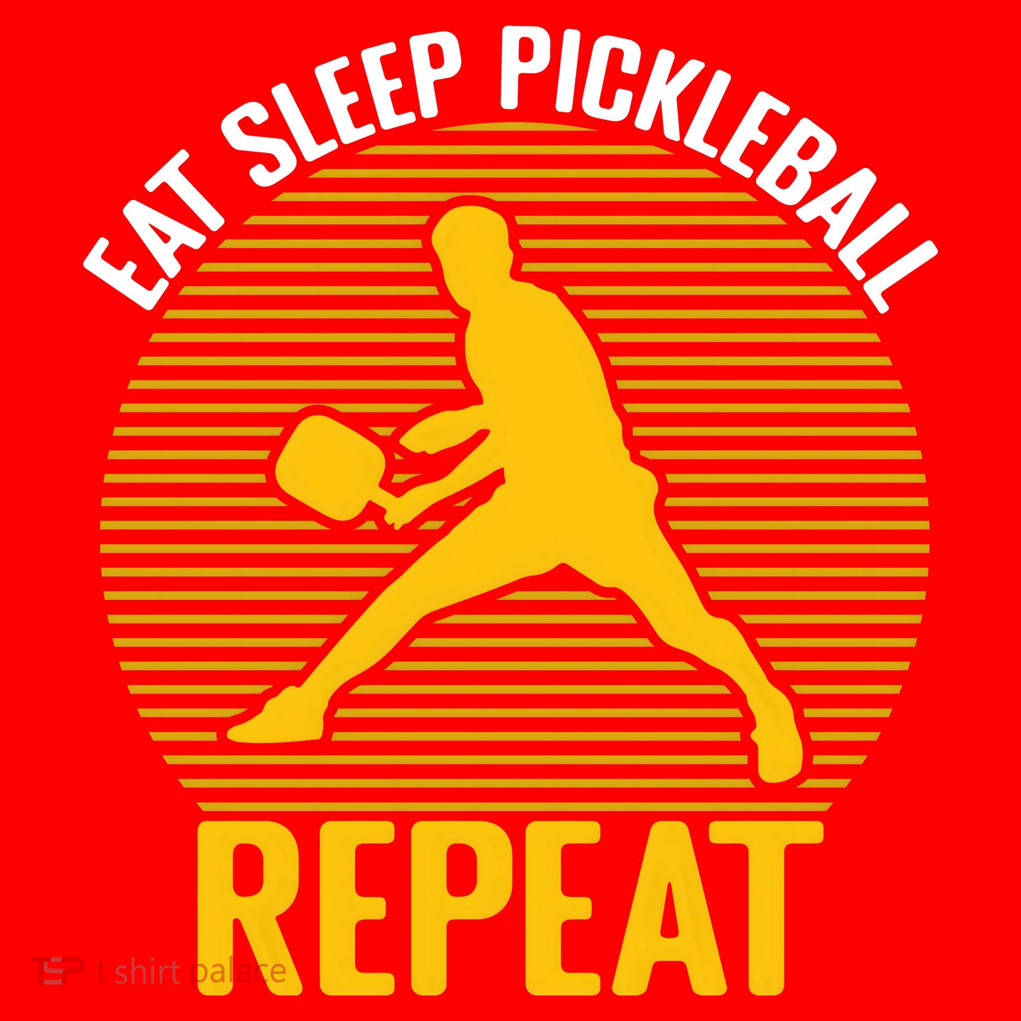Funny Eat Sleep Pickleball Repeat Sport Gift Pickleball Player Santa Hat