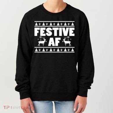 Festive AF Christmas Women's Sweatshirt