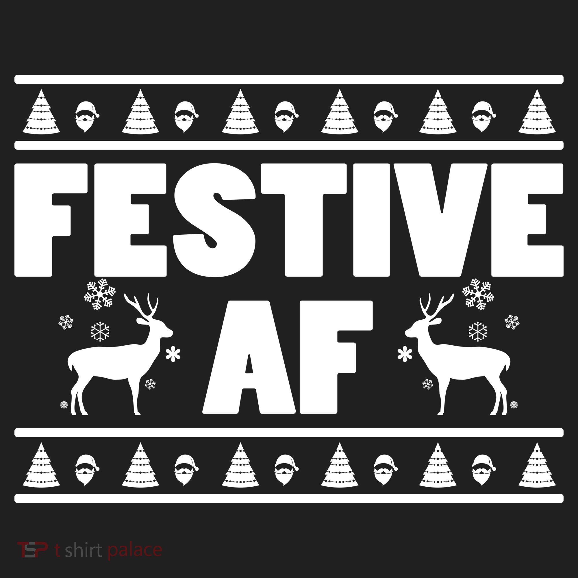 Festive AF Christmas Women's Sweatshirt