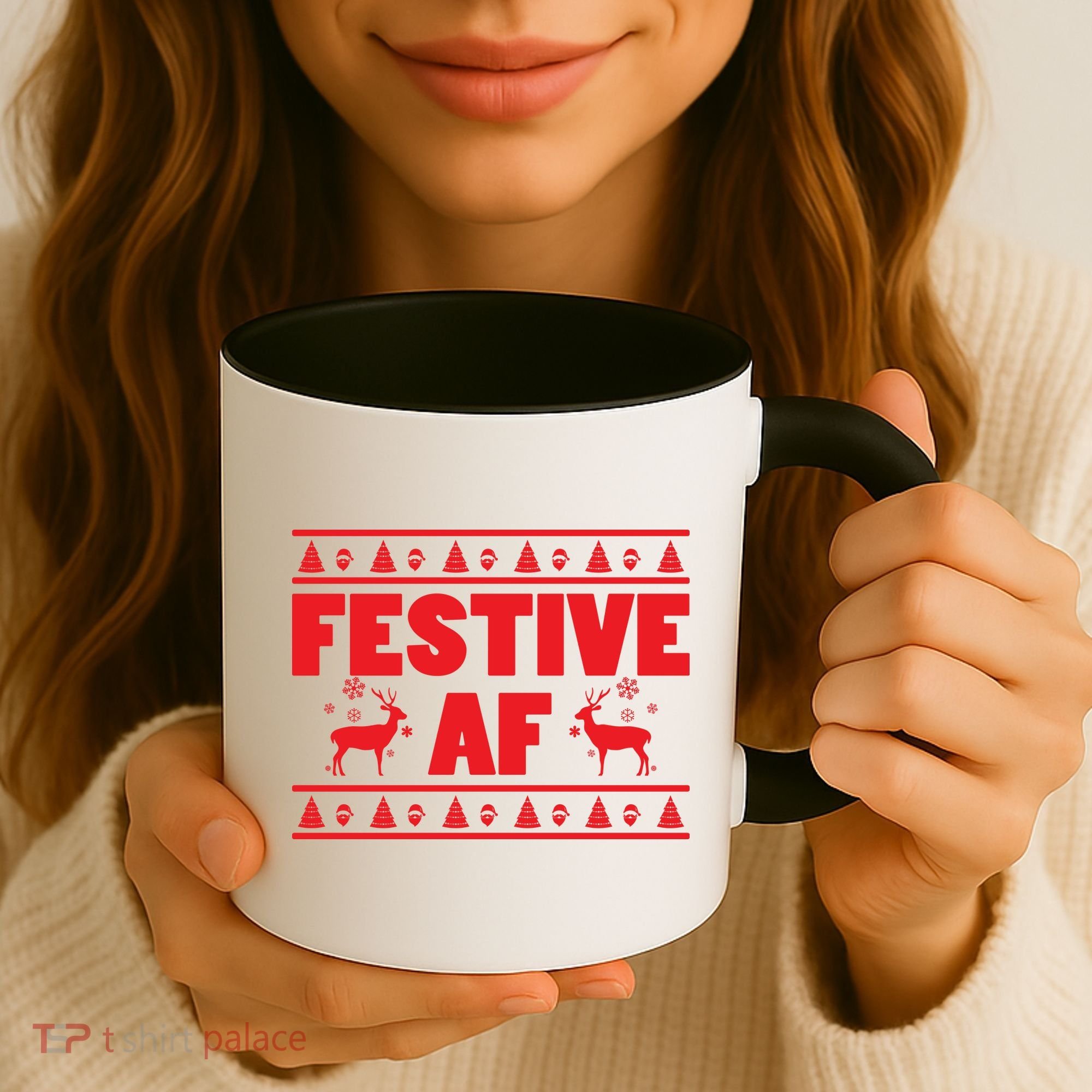Festive AF Christmas Coffee Mug