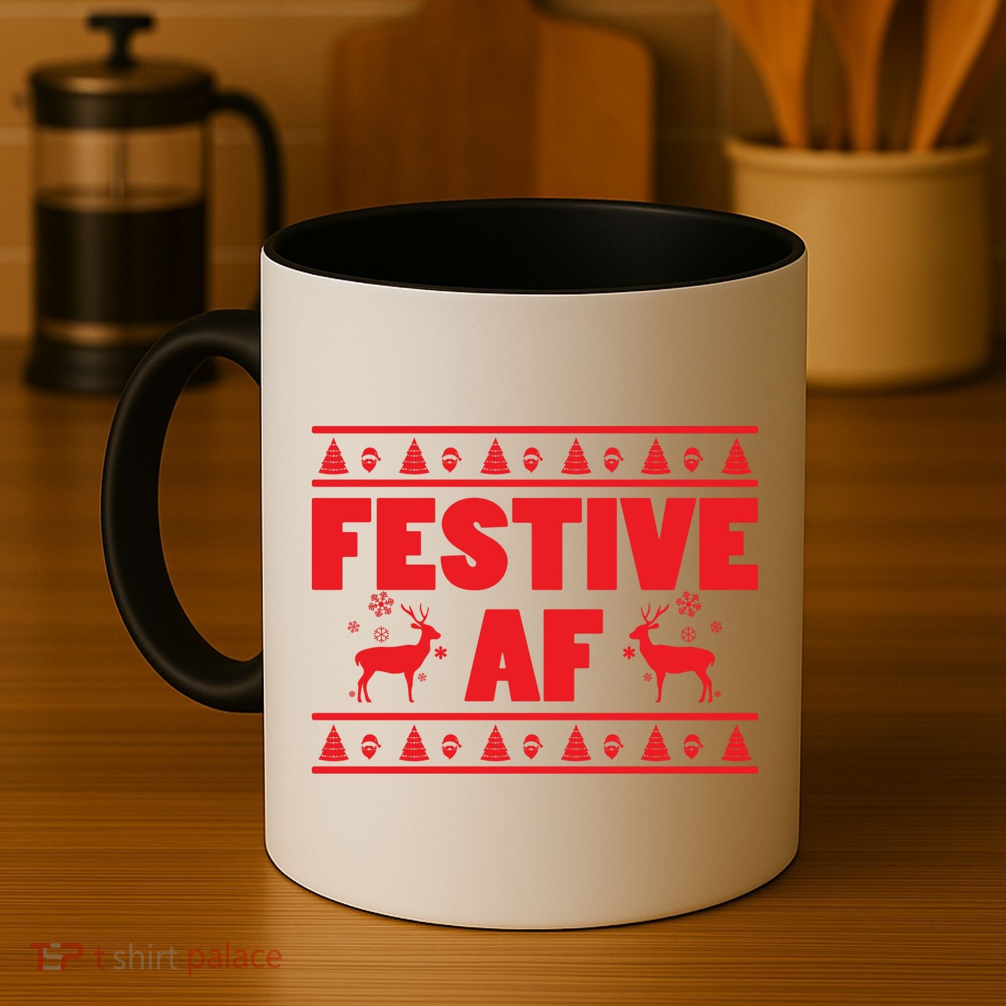 Festive AF Christmas Coffee Mug