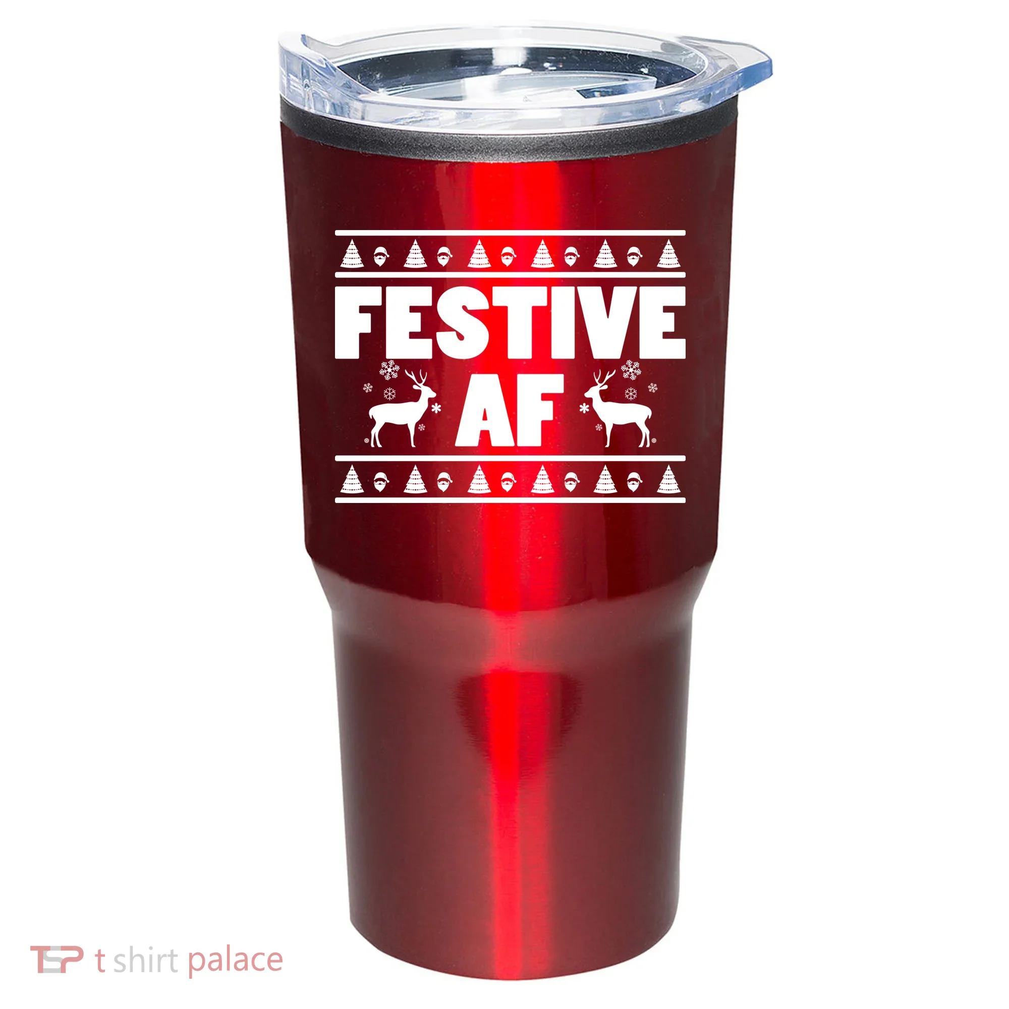 Festive AF Christmas Tumbler