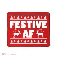 Festive AF Christmas Mousepad thumb 0