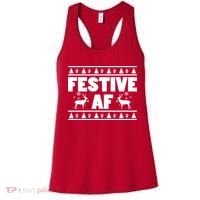 Festive AF Christmas Women's Tank Top thumb 0