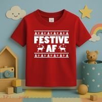 Festive AF Christmas Toddler T-Shirt thumb 3
