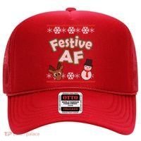 Festive AF Ugly Christmas Sweater Hat thumb 0
