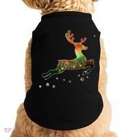 Festive Christmas Leaping Reindeer Doggie Tank thumb 0
