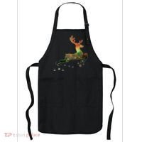 Festive Christmas Leaping Reindeer Apron thumb 0