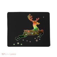 Festive Christmas Leaping Reindeer Mousepad thumb 0