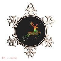 Festive Christmas Leaping Reindeer Ornament thumb 0