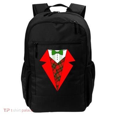 Festive Christmas Red Tuxedo Backpack