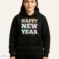 Festive Happy New Year Fireworks Hoodie thumb 5