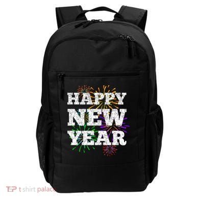 Festive Happy New Year Fireworks Backpack