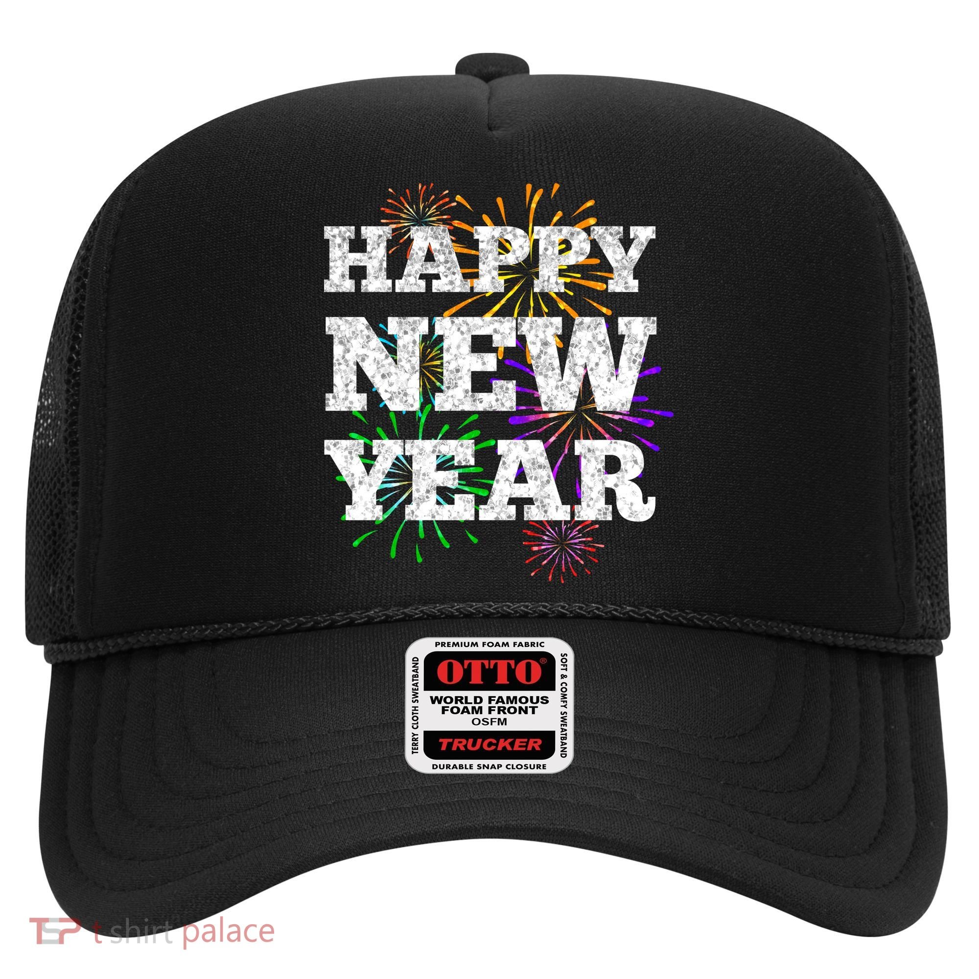 Festive Happy New Year Fireworks Hat