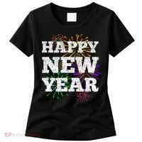 Festive Happy New Year Fireworks Women's T-Shirt thumb 0