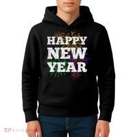 Festive Happy New Year Fireworks Kids Hoodie thumb 4