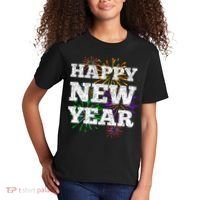 Festive Happy New Year Fireworks Kids T-Shirt thumb 2