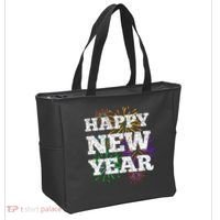 Festive Happy New Year Fireworks Tote Bag thumb 2
