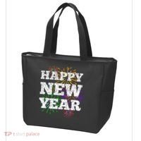 Festive Happy New Year Fireworks Tote Bag thumb 3