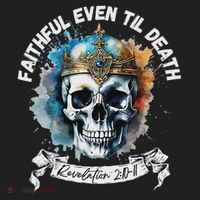 Faithful Even To Death – Revelation 210 11 Skull Women's Sweatshirt thumb 2