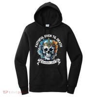 Faithful Even To Death – Revelation 210 11 Skull Women's Hoodie thumb 0