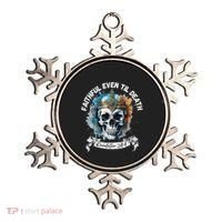 Faithful Even To Death – Revelation 210 11 Skull Ornament thumb 0