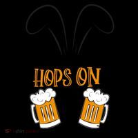 Funny Easter This Bunny Hops On Beer Coffee Mug thumb 5