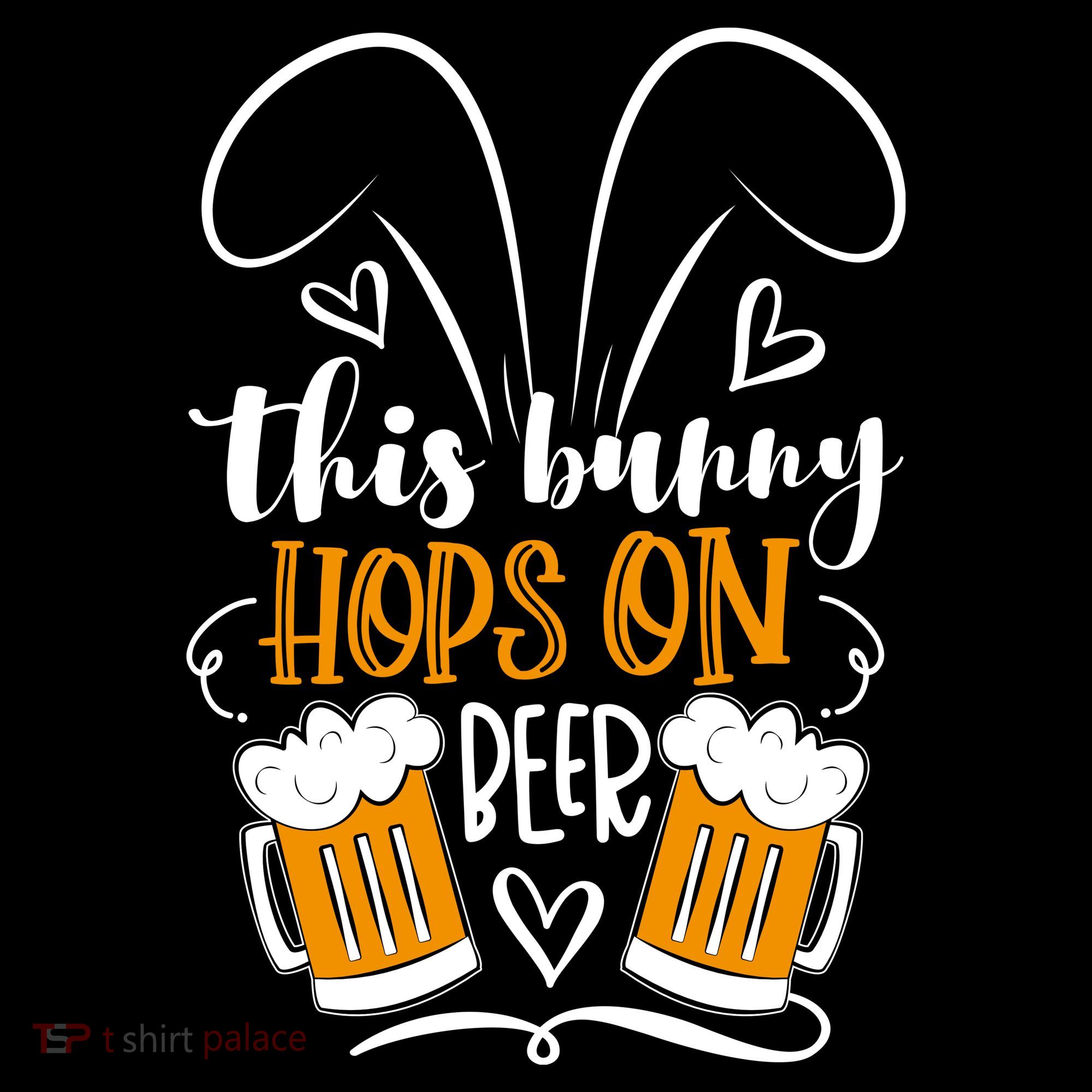 Funny Easter This Bunny Hops On Beer Coaster