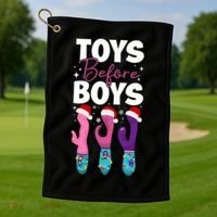 Funny Embarrassing Toys Before Boy Fun Adult Humour Golf Towel thumb 1