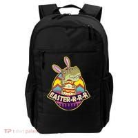 Funny EasterRRR TRex Dinosaur Backpack thumb 0