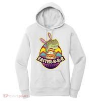 Funny EasterRRR TRex Dinosaur Women's Hoodie thumb 0